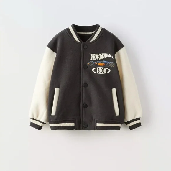 Zara Kids Hot Wheels Mattel bomber jacket - Picture 1 of 1